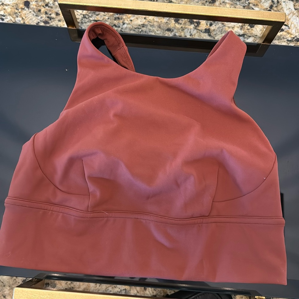 Three Lululemon sports bras 4-6 12 inches excellent condition